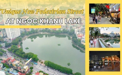 Ngoc Khanh Lake walking space: A placed filled with history of Hanoi