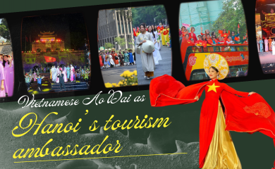 Vietnamese Ao Dai: Ambassador to connect Hanoi culture to the world