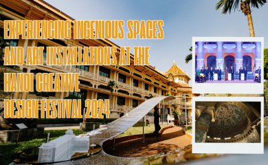 Experiencing ingenious spaces at the Hanoi Creative Design Festival 2024